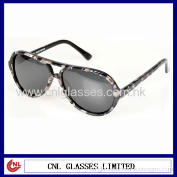 Branded Ray Camo Color Acetate Aviator Polarized Sunglasses 